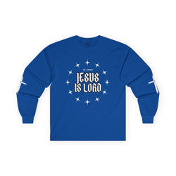 Collection of Faith-Inspired Unisex Long Sleeve Tee - 'Jesus is Lord' Design in a gallery layout