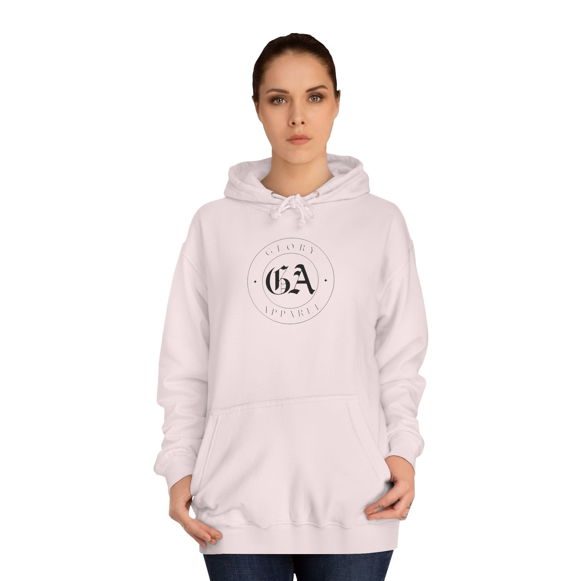 Sudadera con capucha unisex cómoda Glory Apparel: perfecta para la vida universitaria y para usar con ropa informal