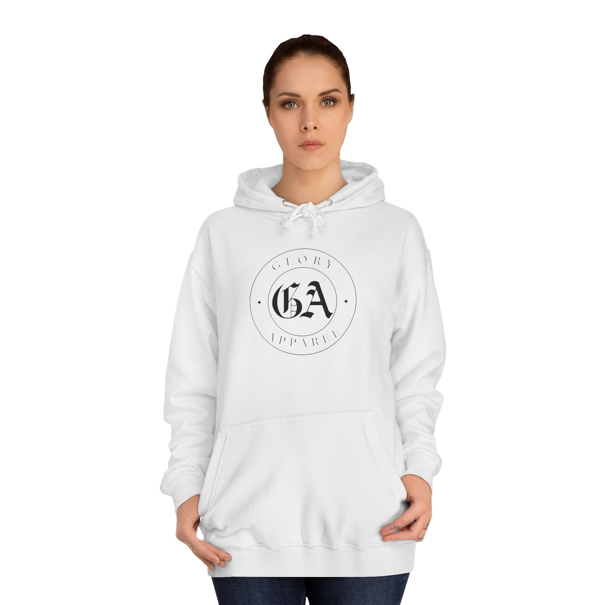 Sudadera con capucha unisex cómoda Glory Apparel: perfecta para la vida universitaria y para usar con ropa informal