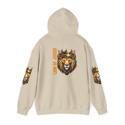 Collection of Jesus "The Lion of Judah" Unisex Heavy Blend Hoodie in a gallery layout