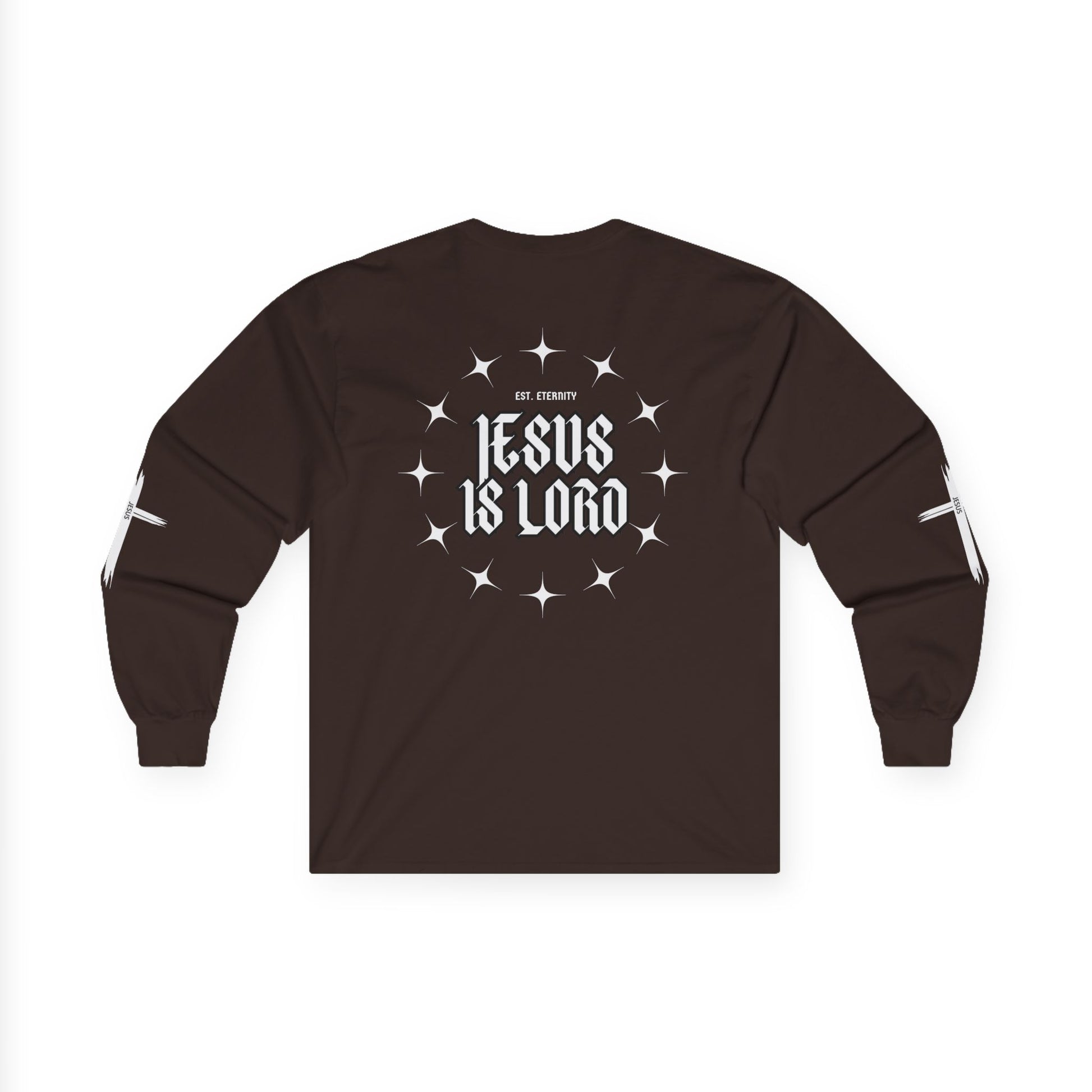 Faith-Inspired Unisex Long Sleeve Tee - 'Jesus is Lord' Design