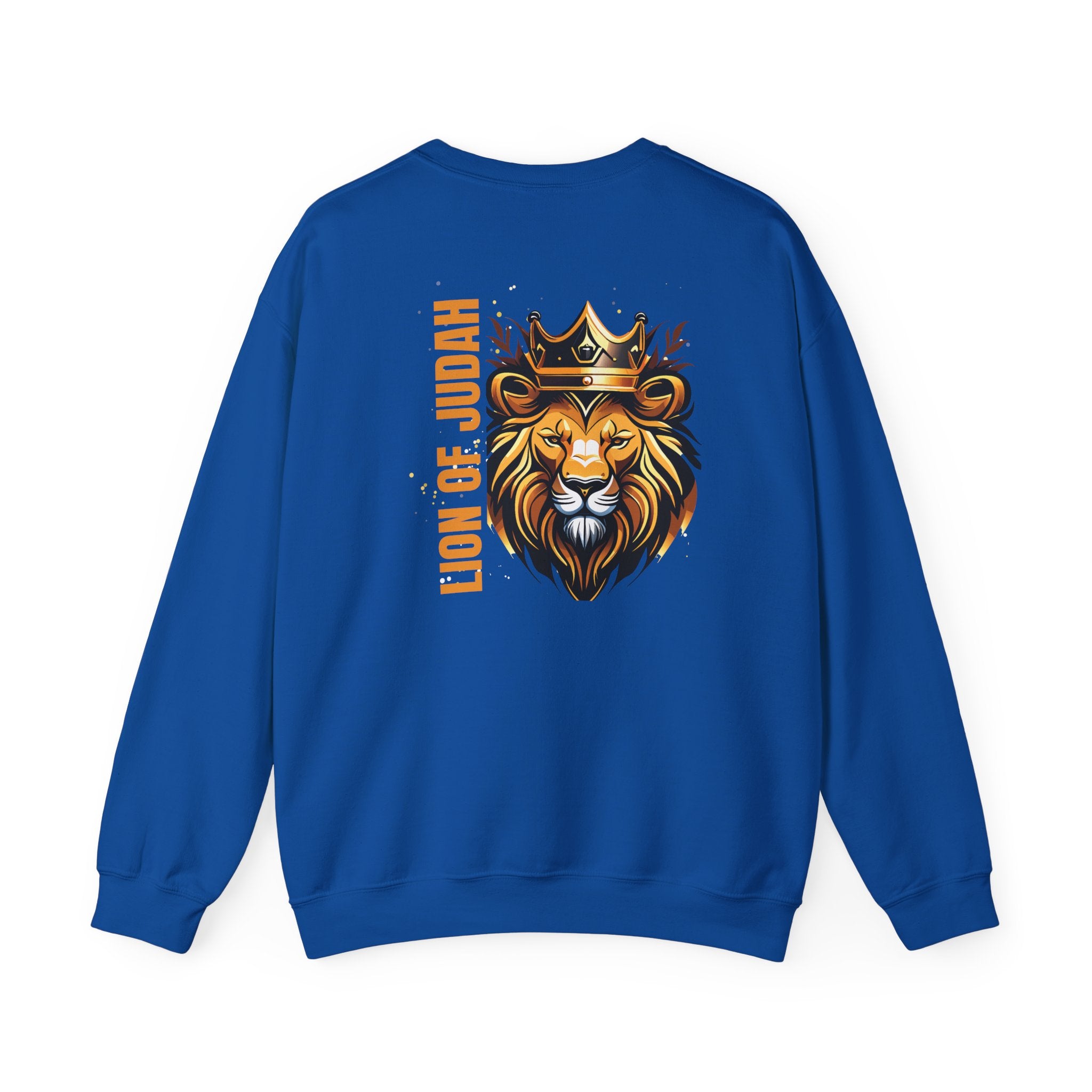 Collection of Lion of Judah Unisex Crewneck Sweatshirt - Faith-Inspired Apparel in a gallery layout