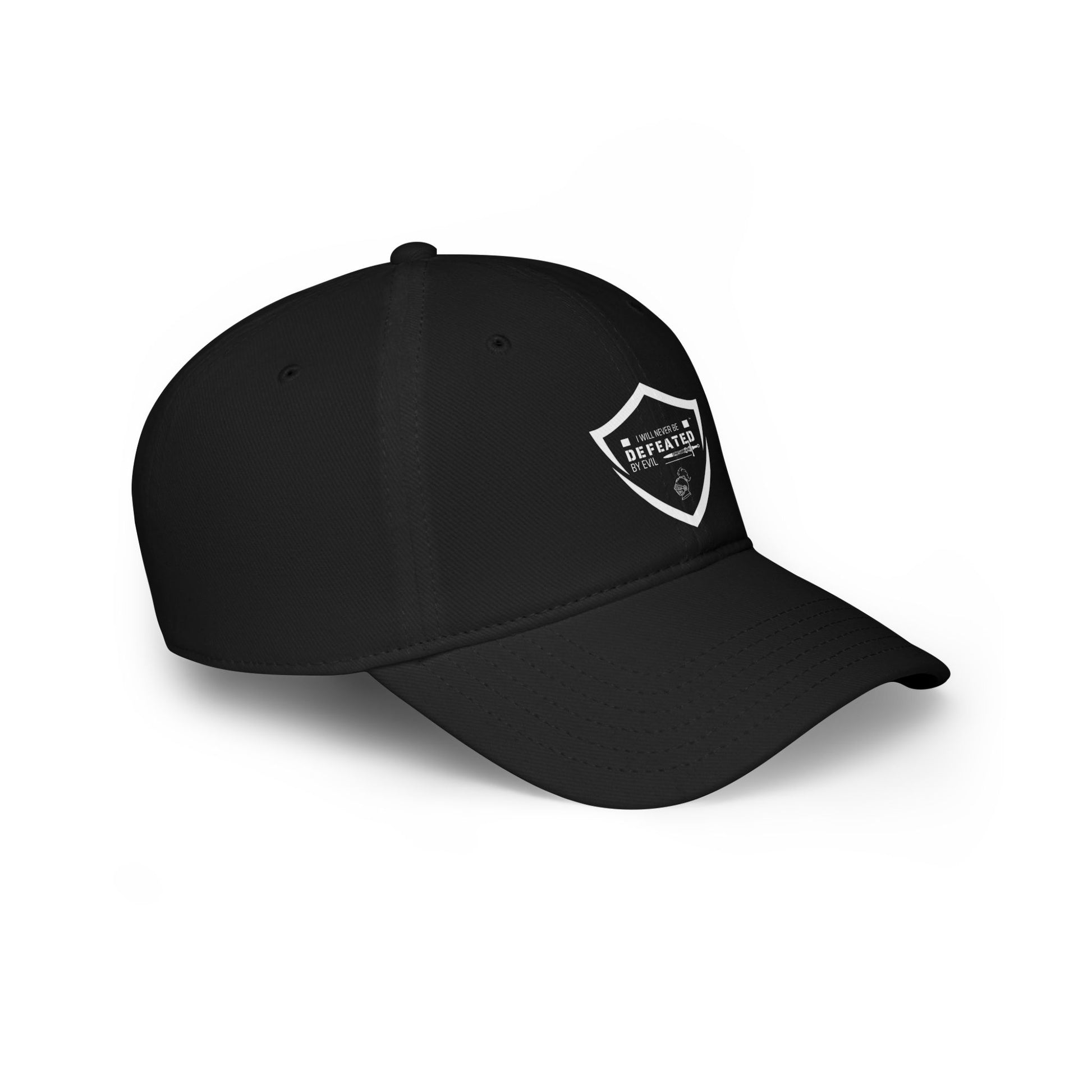 Overcome Evil Baseball Cap - Invincible & Never Defeated Design