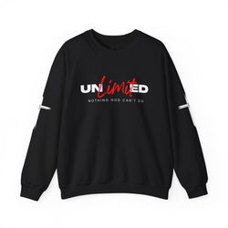 Collection of Unlimited "Nothing God Can't Do" Crewneck Sweatshirt - Motivational Everyday Wear in a gallery layout