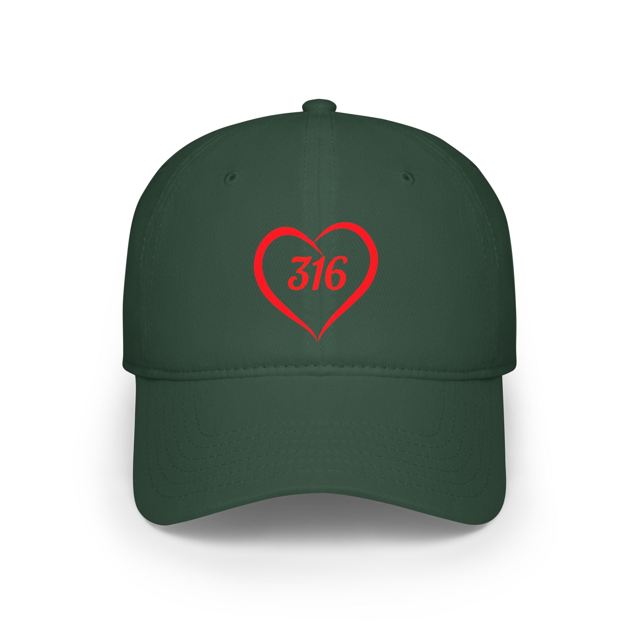 Collection of Love 316 Low Profile Baseball Cap - Casual Everyday Style in a gallery layout