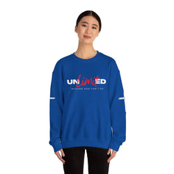 Collection of Unlimited "Nothing God Can't Do" Crewneck Sweatshirt - Motivational Everyday Wear in a gallery layout