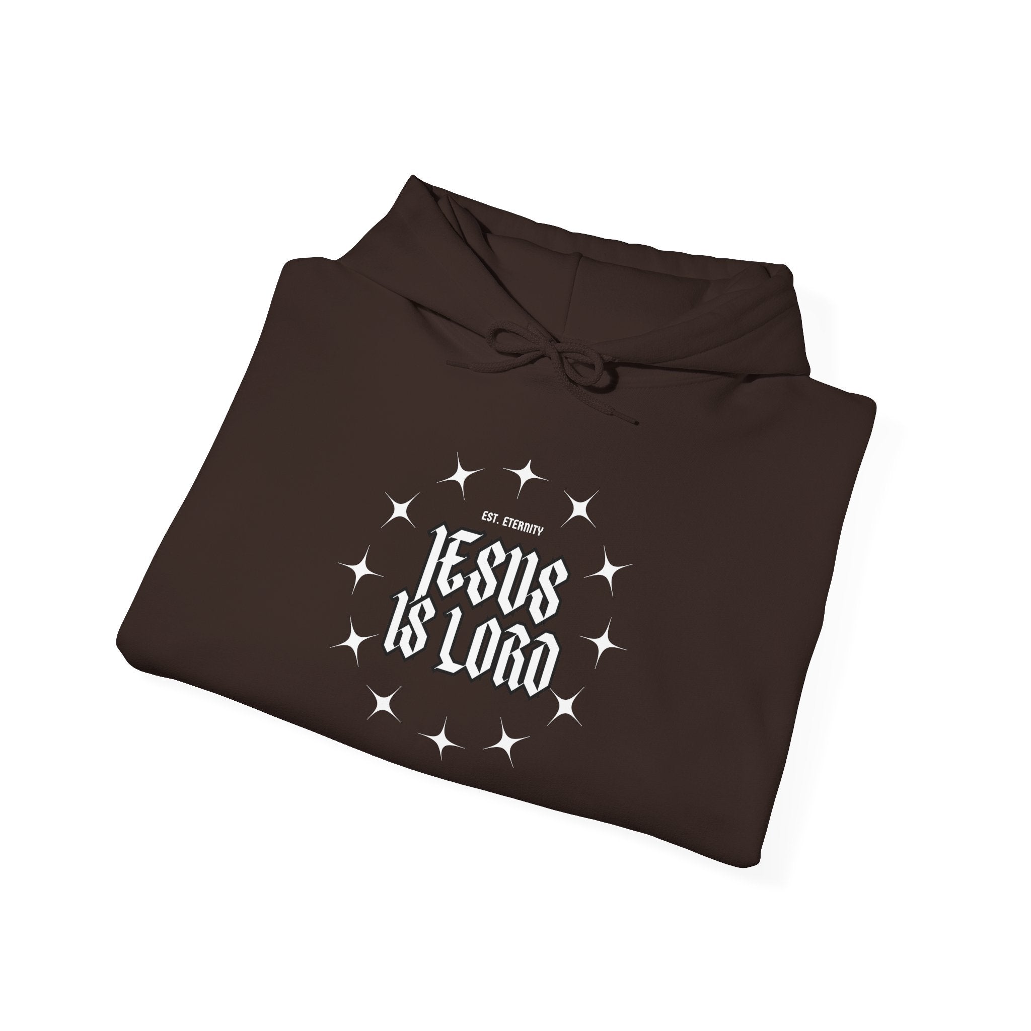 Collection of Unisex Heavy Hooded Sweatshirt - Jesus Is Lord Design in a gallery layout