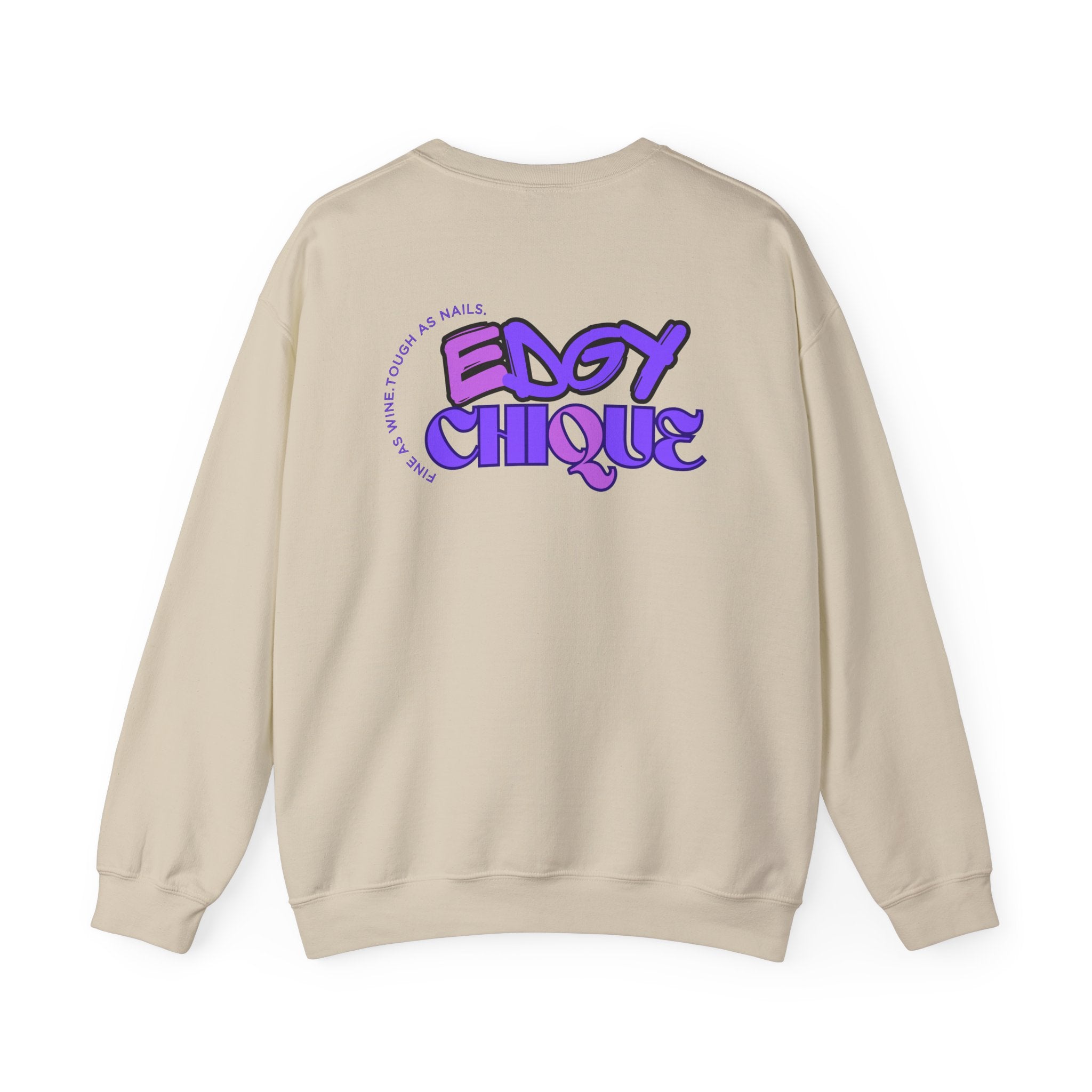 Collection of Edgy Chique Unisex Heavy Blend™ Crewneck Sweatshirt - Trendy & Comfortable Apparel in a gallery layout