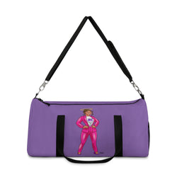 Collection of Edgy Chique Empowerment Duffel Bag - Bold Design for Fitness & Travel in a gallery layout